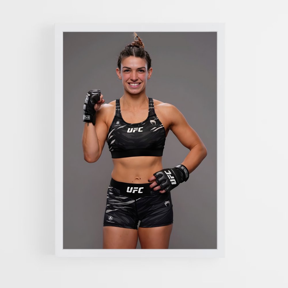 Poster Championne UFC – affiche Jiu-jitsu brésilien (vue 3)